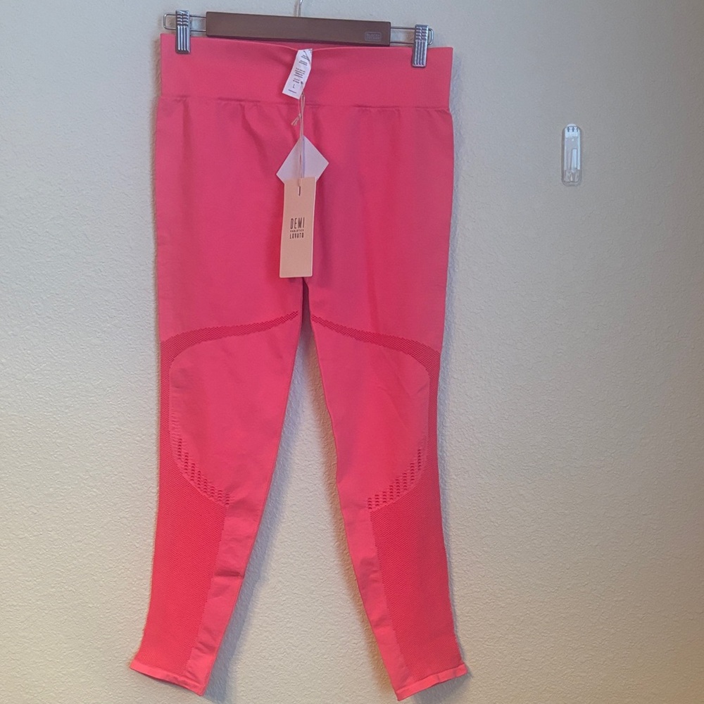 Demi Lovato Fabletics Vibrant Pink women’s Leggings